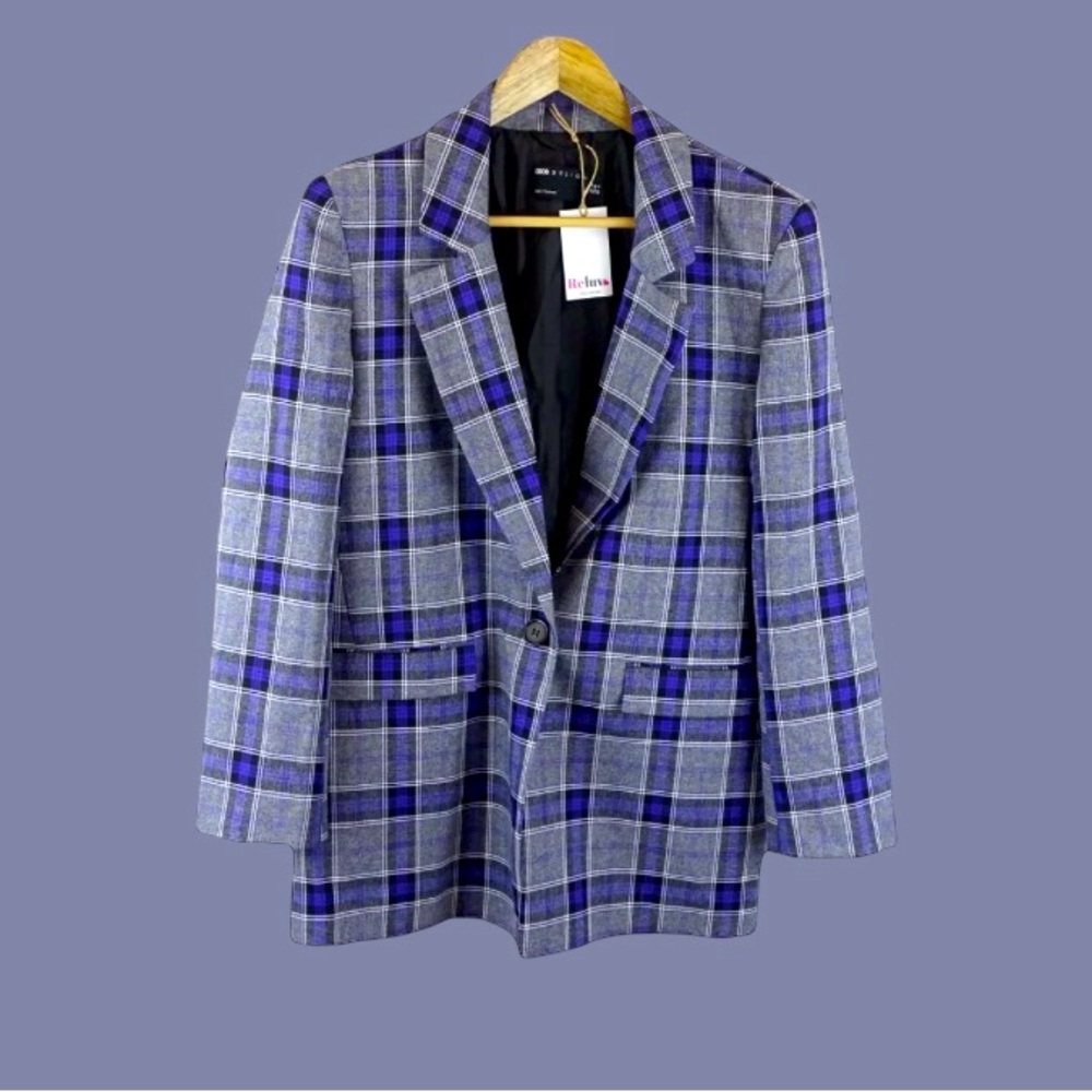 ASOS Plaid Blazer